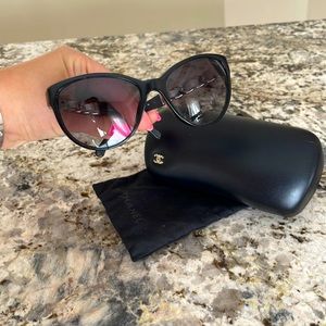 Authentic Chanel sun glasses